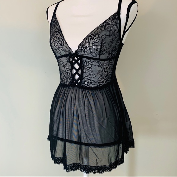 Elina Babydoll Lingerie Set - Picture 9 of 16